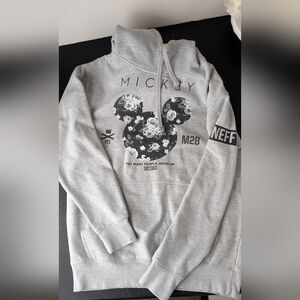 Disney Sweater with Mickey Design Gray Women M